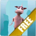 talking unicorn android application logo